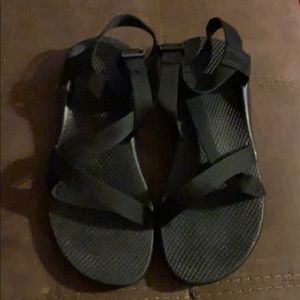 Like new black chacos size 10
